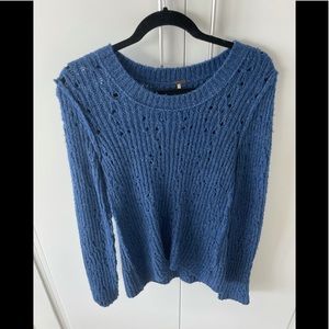 Free People Blue Sweater - Great Condition!